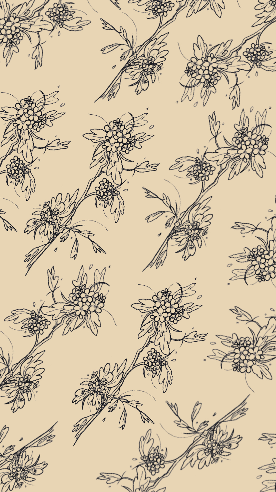 hawthorn, pattern, pin