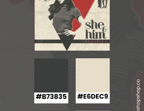 Color Combinations Inspired by She & Him Album Cover Art